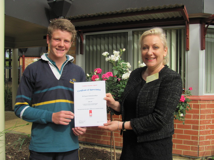 St Francis Year 7 Student Edward and Annie O'Neill.jpg St Francis Year 7 Student Edward and Annie O'Neill.jpg